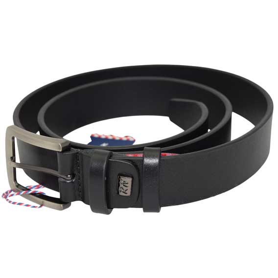 REMEN KOŽNI MUŠKI "ROBERTO NAZZARO" M-36 - Remen crni 2