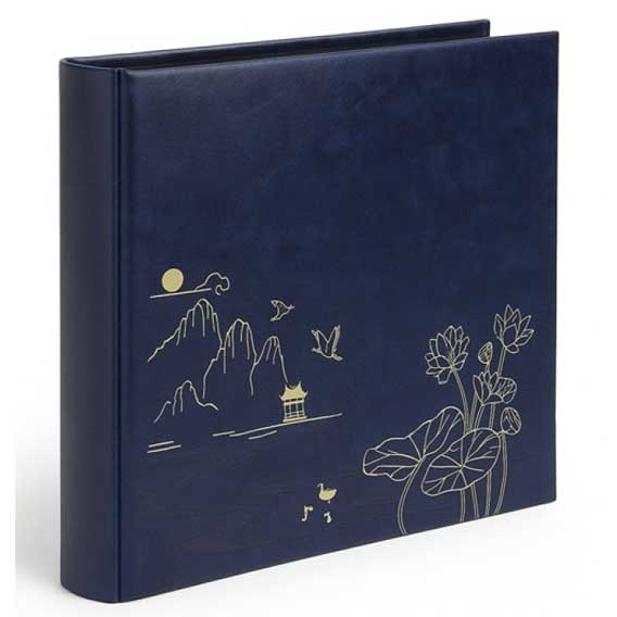 FOTO ALBUM 10x15cm 500 SLIKA SB46500 LOTUS - Album SB46500 Lotus Pond blue