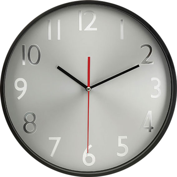 SAT ZIDNI "RONDO" SILVER