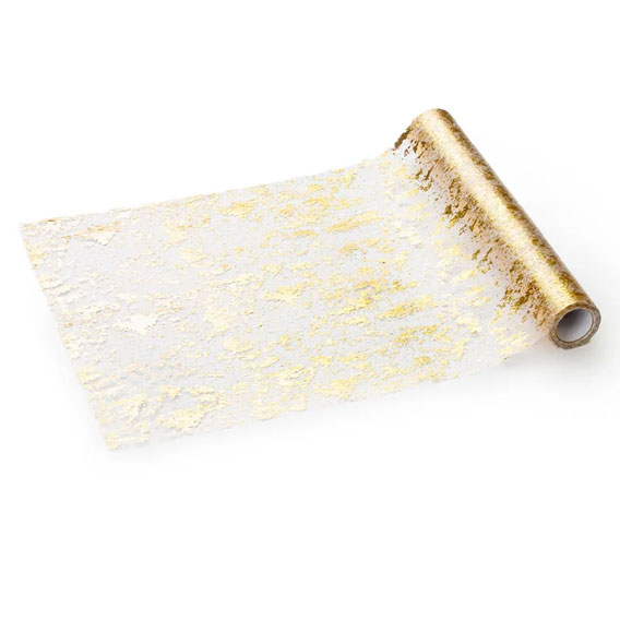 UKRASNA DEKORACIJA U BOJI 36cm x 9met. NET RUNNER