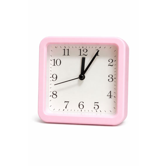 SAT STOLNI BUDILICA 10,5cm art.045101 - Sat stolni budilica Roza