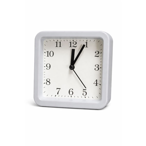 SAT STOLNI BUDILICA 10,5cm art.045101 - Sat stolni budilica Siva