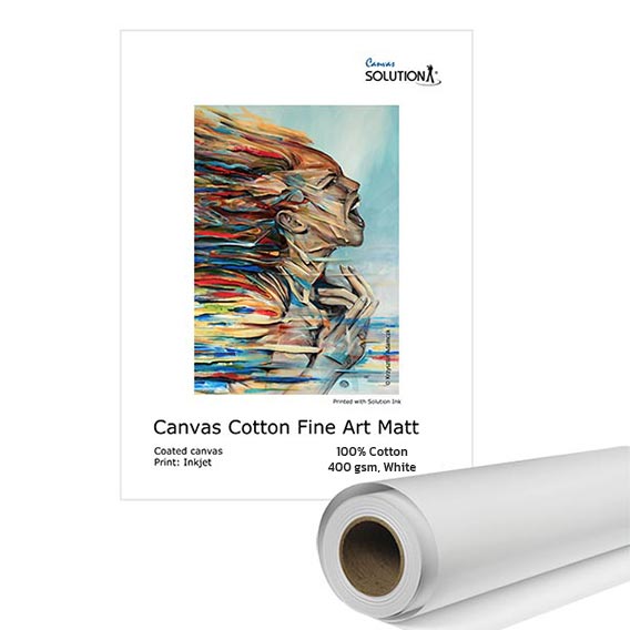 PLATNO INKJET 91.4 cm x 18 metara 400 gr. COTTON MATT
